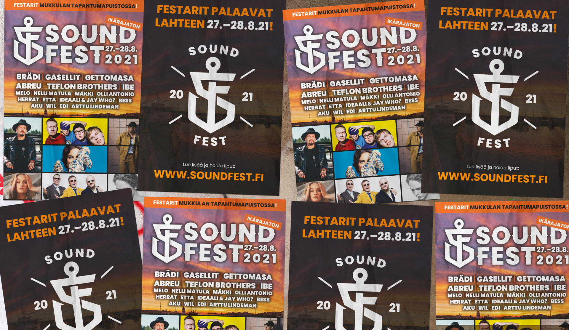 Soundfest julisteet