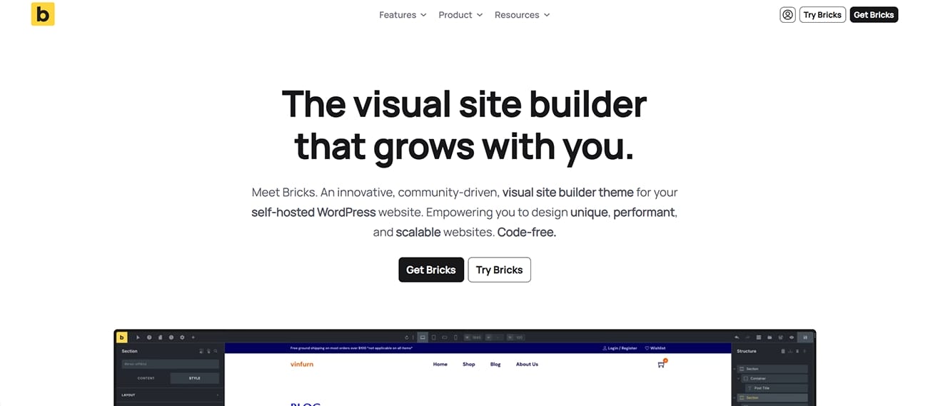 Bricks builder