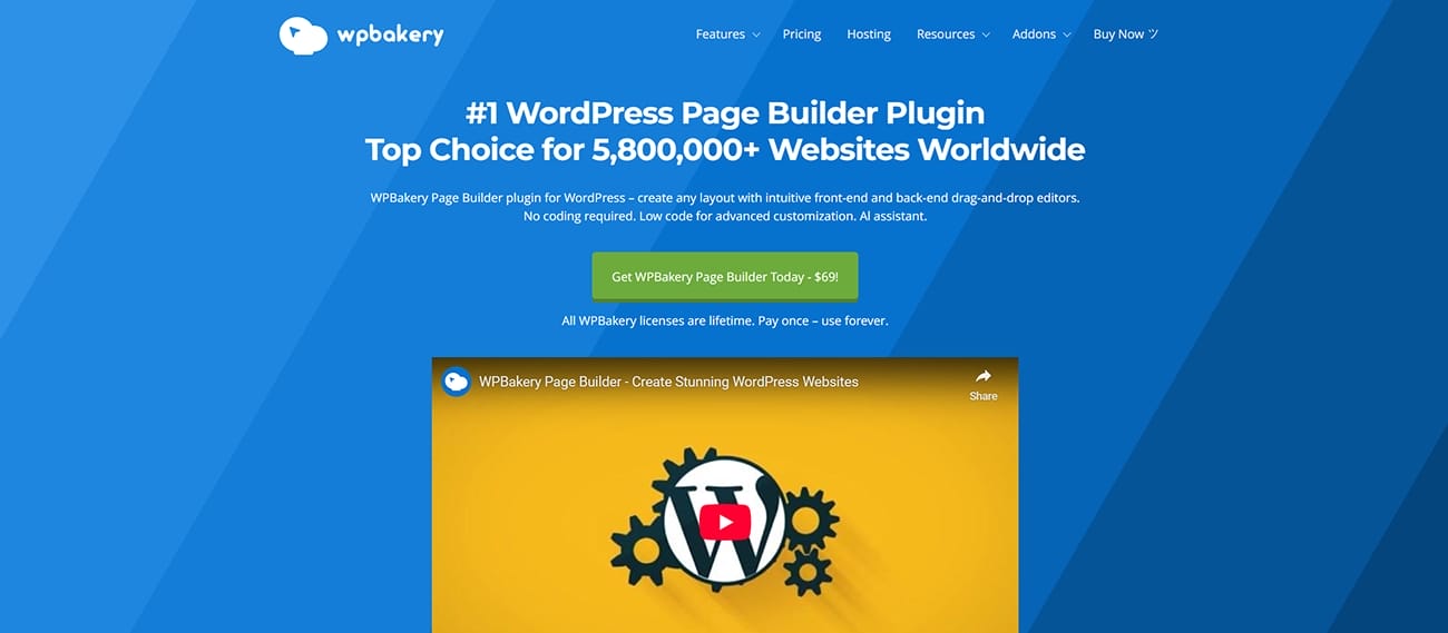 WPBakery builder